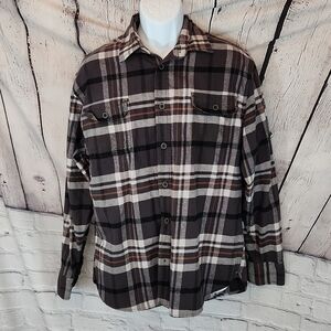 Jachs men's flannel button down shirt